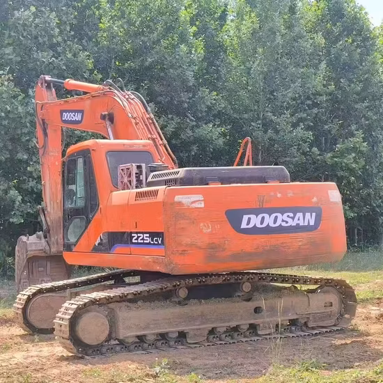 Dx220 Original Dx300 Dh225 Dh300 Escavadeiras Modelo Construção Máquina Pesada de Mineração Doosan Dx225 Usado Doosan Escavadeira de Esteiras