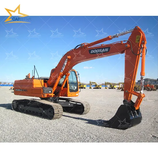 Original bom funcionamento Doosan Escavadeira usada Doosan Dx300 Escavadeira de rodas para venda