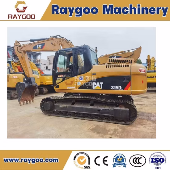 XCMG 12ton escavadeiras de esteiras de mineração usadas 312D/312c/312e com manutenção de poço, boas condições de trabalho, preço barato de vendas